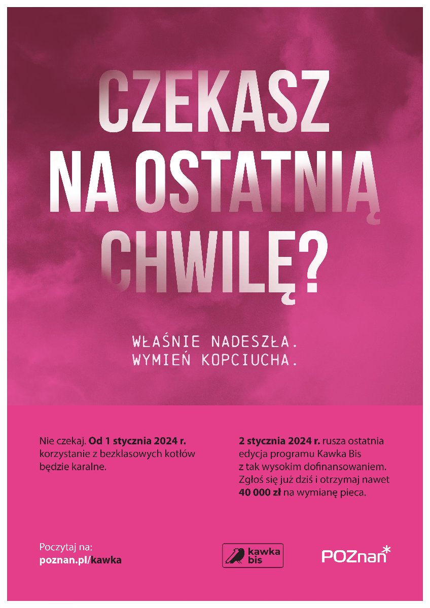 40 tys. zł dotacji na pompę ciepła i fotowoltaikę w Poznaniu – Kawka Bis 2024