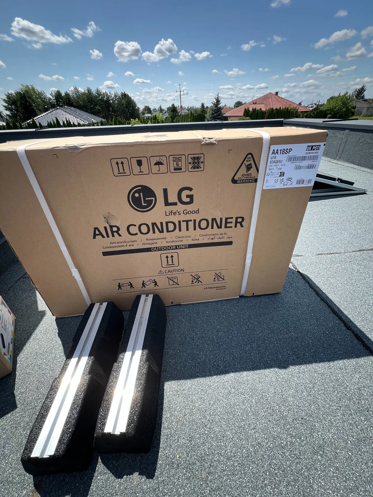 Etap przygotowania montażu klimatyzacji – Energia z Głową Poznań