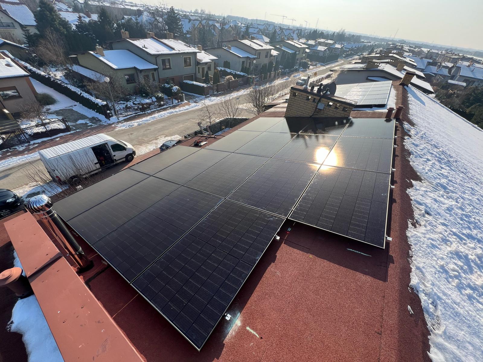 fotowoltaika Poznań z magazynem energii na domu jednorodzinnym